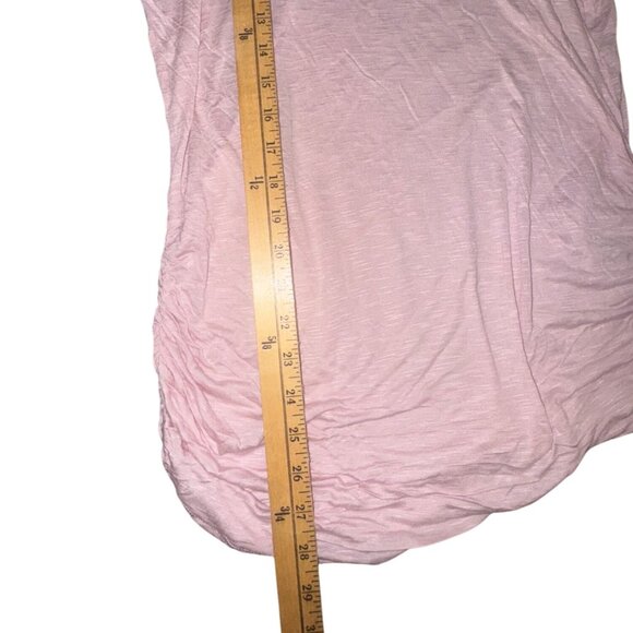 Pinkblush Womens Maternity Racerback Tank Top Pink Rayon M - Picture 7 of 7
